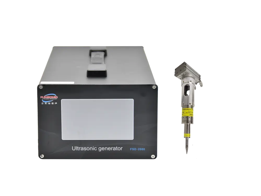 Ultrasonic rotary cutting machine