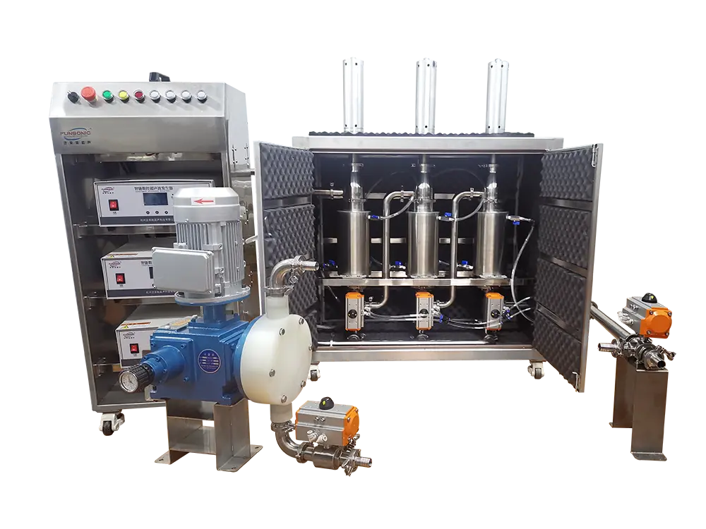 Three in One Combination Ultrasonic Sonochemical Equipment