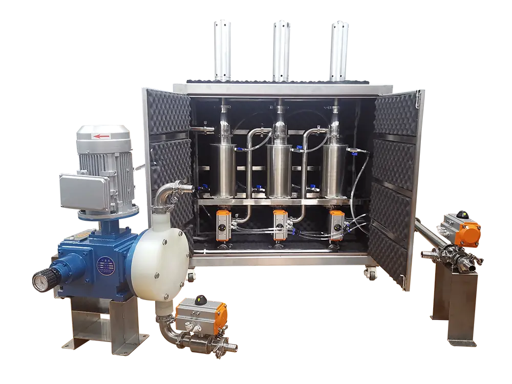 Three in One Combination Ultrasonic Sonochemical Equipment (7)