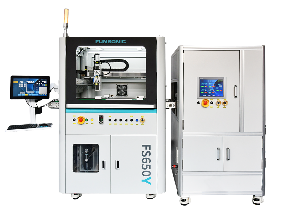 Floor Standing Ultrasonic Automatic Flip Coating System FS650Y