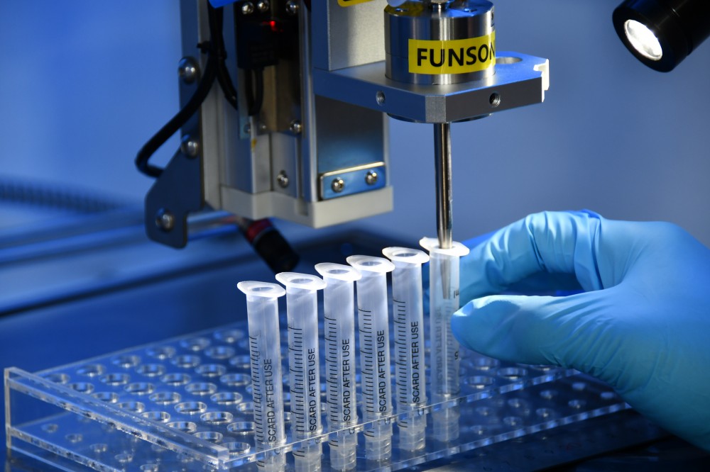Floor Standing Ultrasonic Blood Collection Tube Coating System FS800 (2)