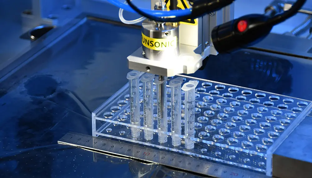 Ultrasonic Achieve Uniform and Controllable Coating on The Syringe Barrel and Blood Collection Tube Sidewall